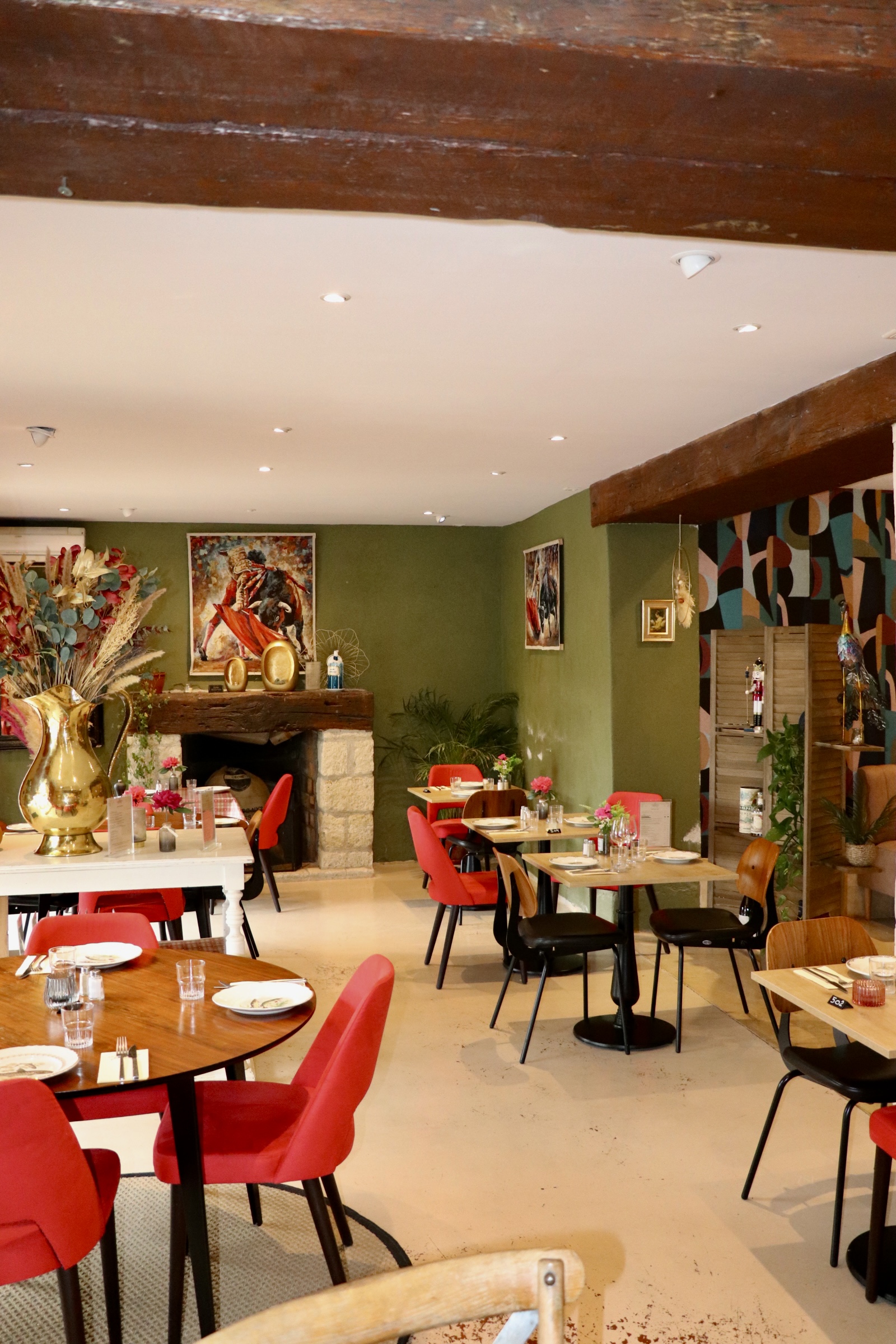 La salle du restaurant